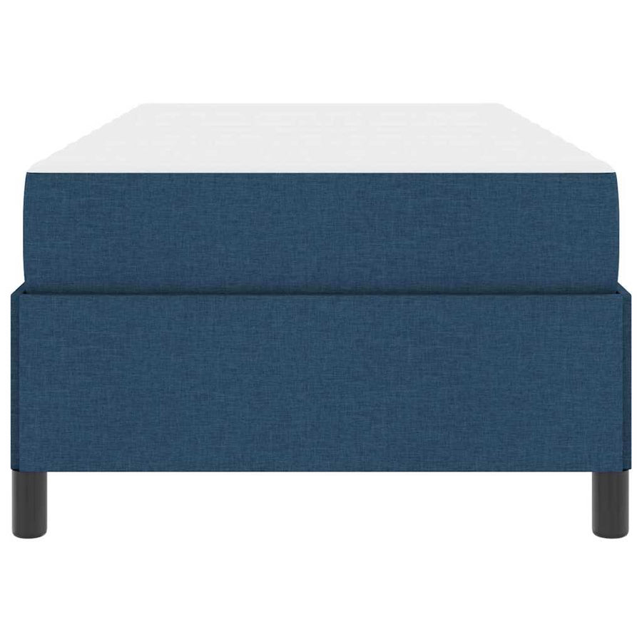 Boxspring bed Lichtgrijs, Zwart 90 x 200 cm