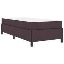 Boxspring bed Bruin 100 x 200 cm Stof, Engineered Hout
