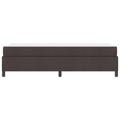 Boxspring bed Bruin 100 x 200 cm Stof, Engineered Hout