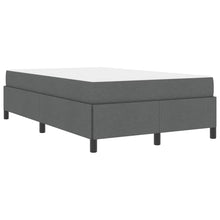 Boxspring bed Donkergrijs, Zwart 120 x 190 cm