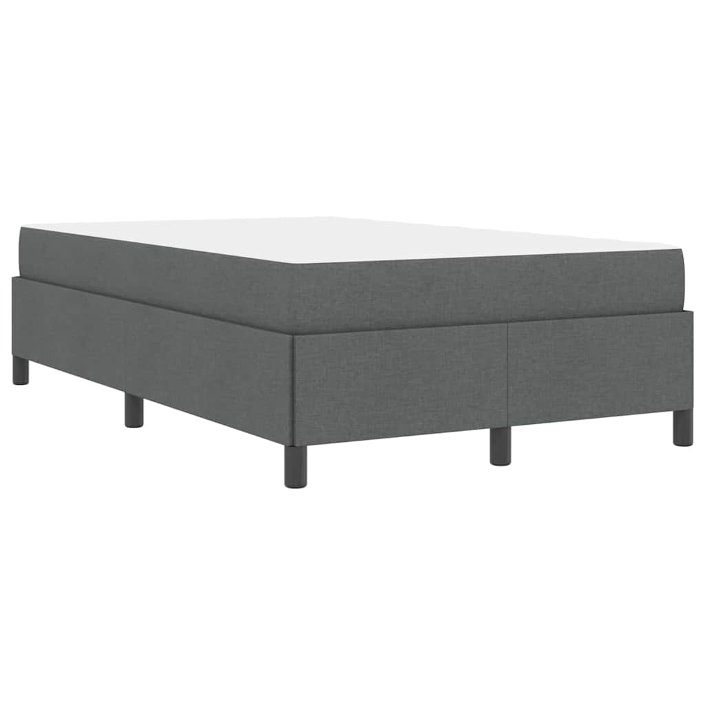 Boxspring bed Donkergrijs, Zwart 120 x 190 cm
