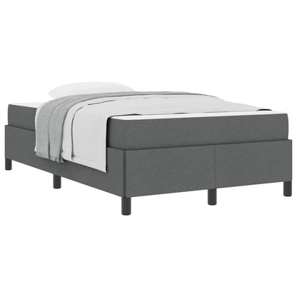 Boxspring bed Donkergrijs, Zwart 120 x 190 cm