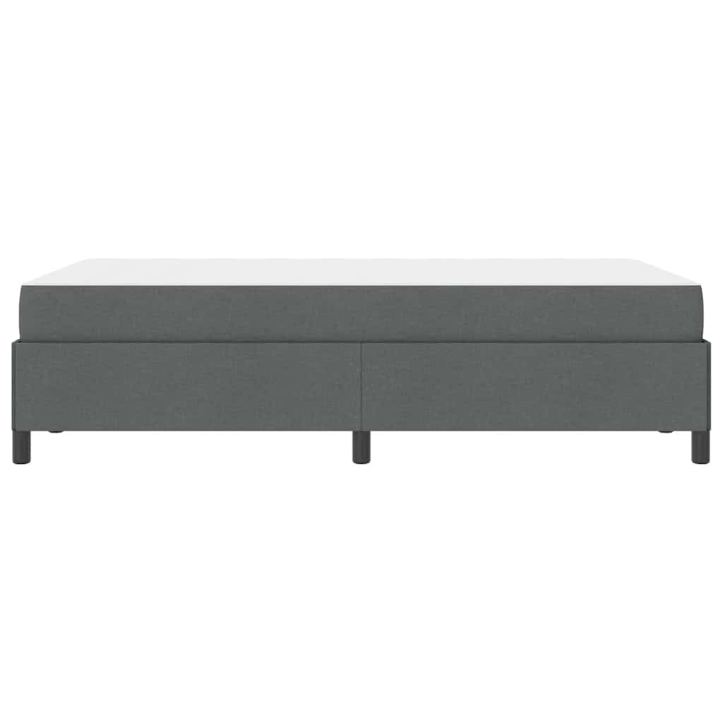 Boxspring bed Donkergrijs, Zwart 120 x 190 cm