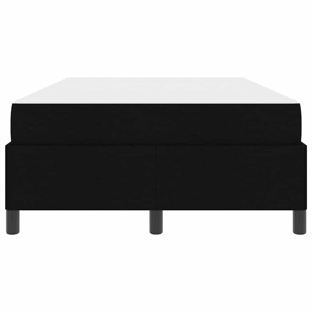Boxspring bed Zwart, Zwart 120 x 190 cm Stof, Engineered Hout