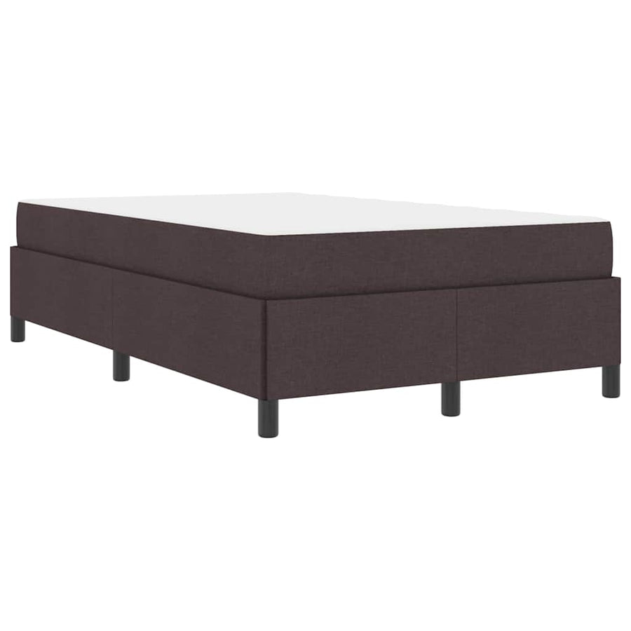 Boxspring bed Bruin 120 x 190 cm Stof, Engineered Hout