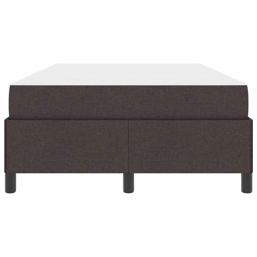 Boxspring bed Bruin 120 x 190 cm Stof, Engineered Hout