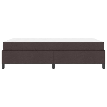 Boxspring bed Bruin 120 x 190 cm Stof, Engineered Hout