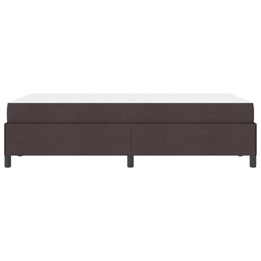 Boxspring bed Bruin 120 x 190 cm Stof, Engineered Hout