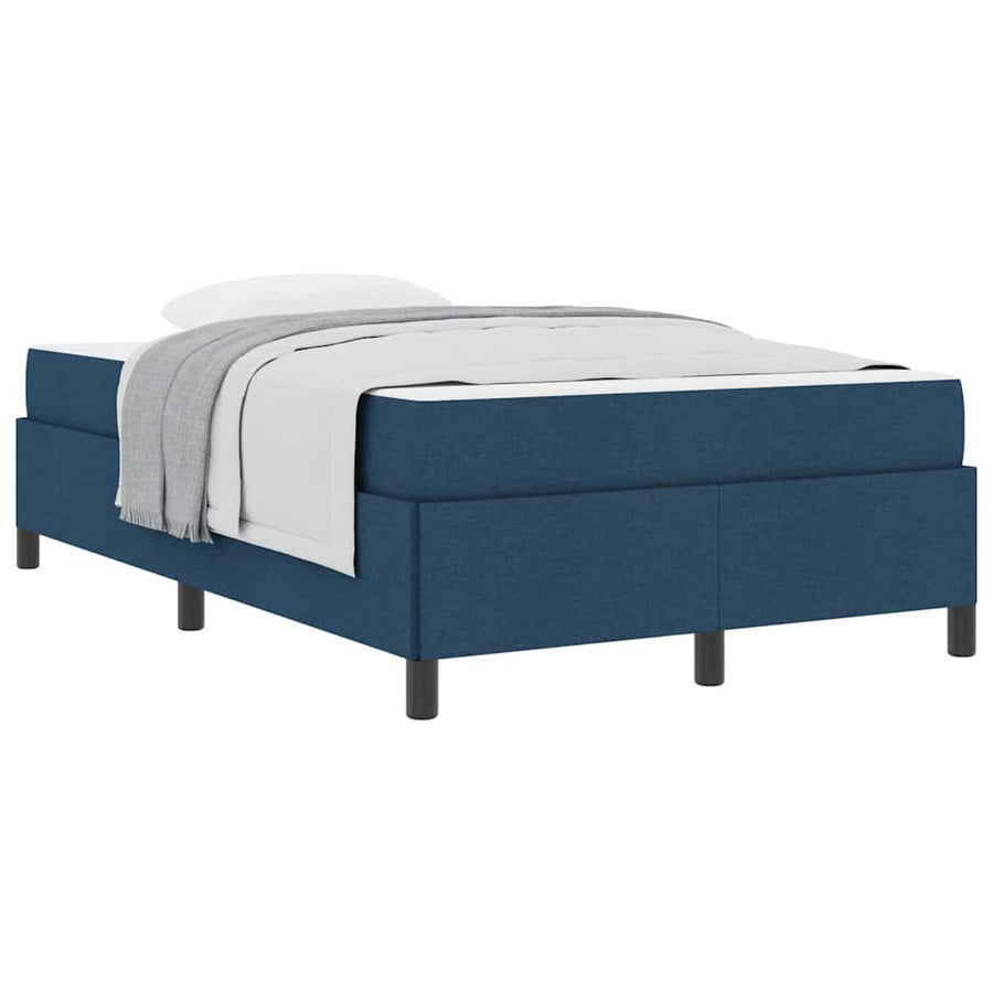 Boxspring bed Lichtgrijs, Zwart 120 x 190 cm
