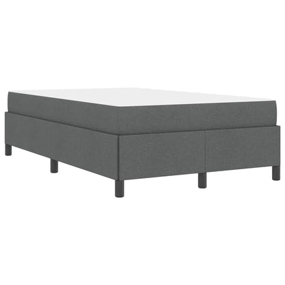 Boxspring bed Donkergrijs, Zwart 120 x 200 cm