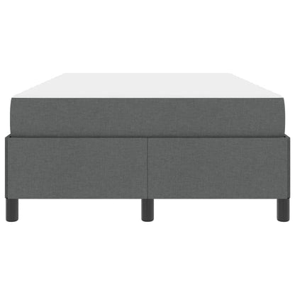 Boxspring bed Donkergrijs, Zwart 120 x 200 cm