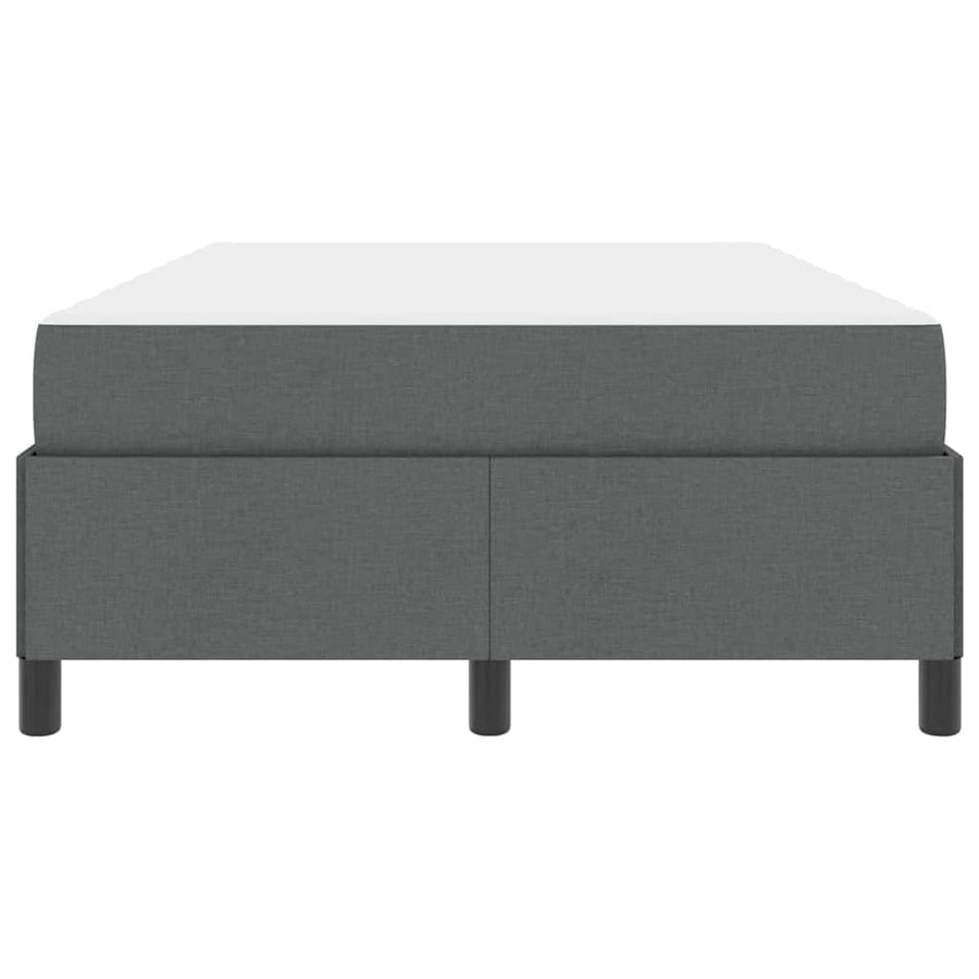 Boxspring bed Donkergrijs, Zwart 120 x 200 cm