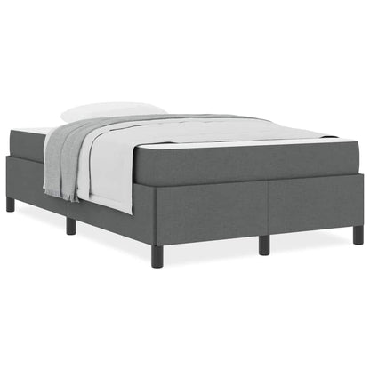 Boxspring bed Donkergrijs, Zwart 120 x 200 cm