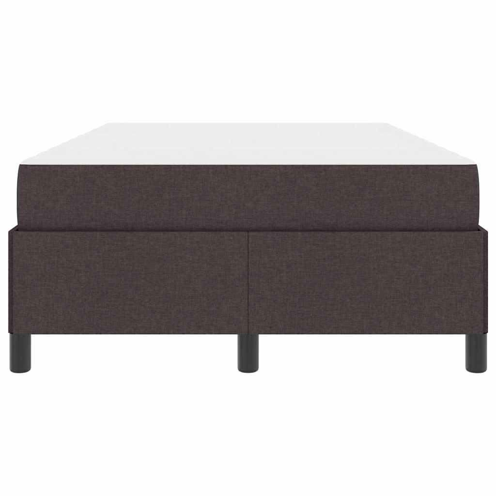 Boxspring bed Bruin 120 x 200 cm Stof, Engineered Hout