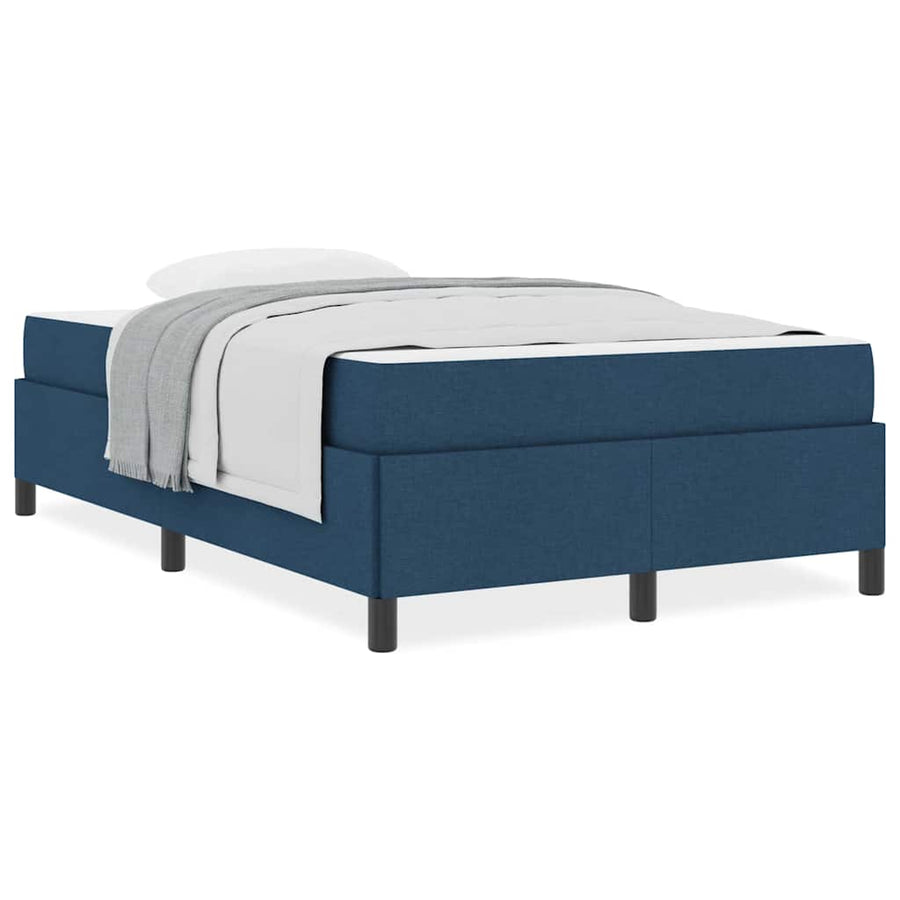 Boxspring bed Lichtgrijs, Zwart 120 x 200 cm