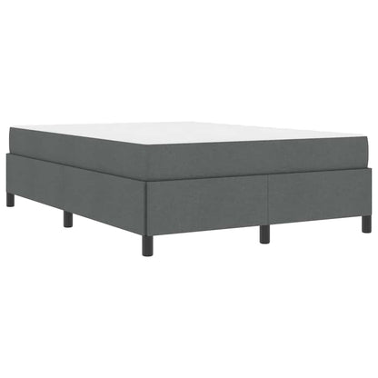 Boxspring bed Donkergrijs, Zwart 140 x 190 cm