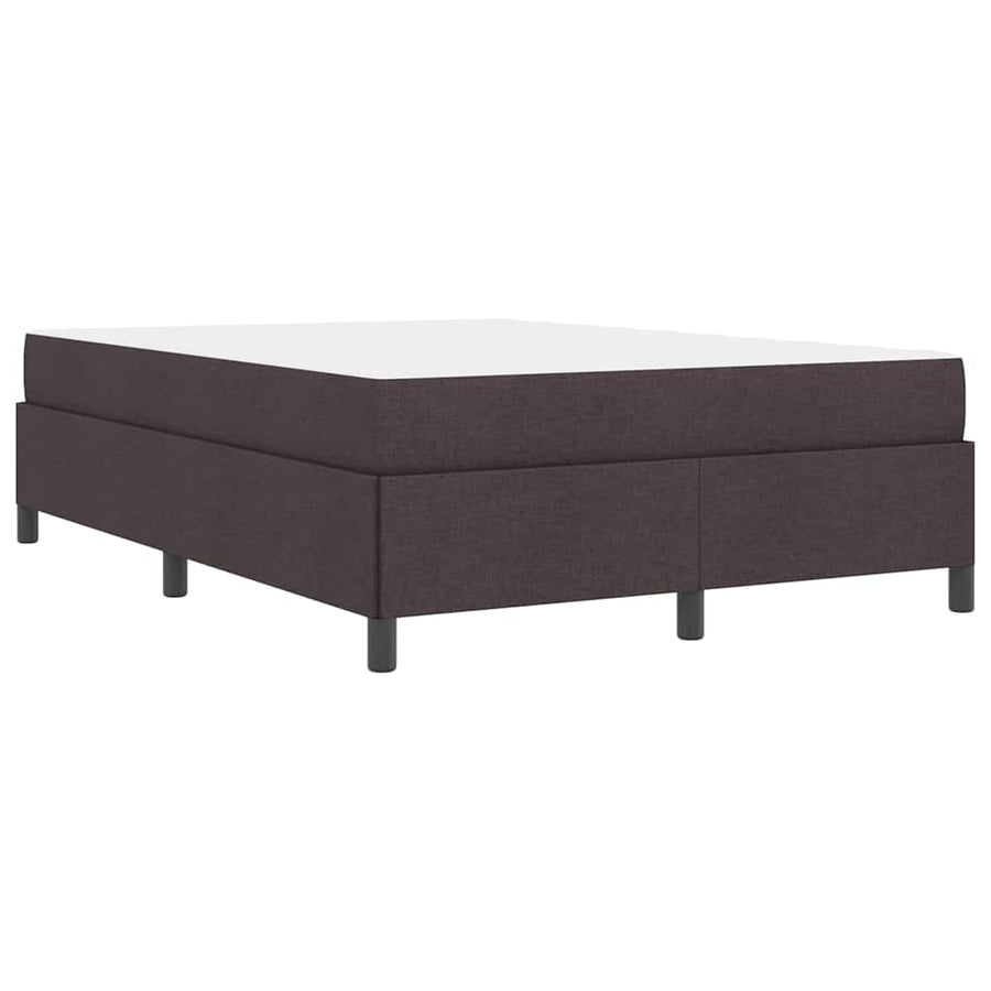 Boxspring bed Bruin 140 x 190 cm Stof, Engineered Hout