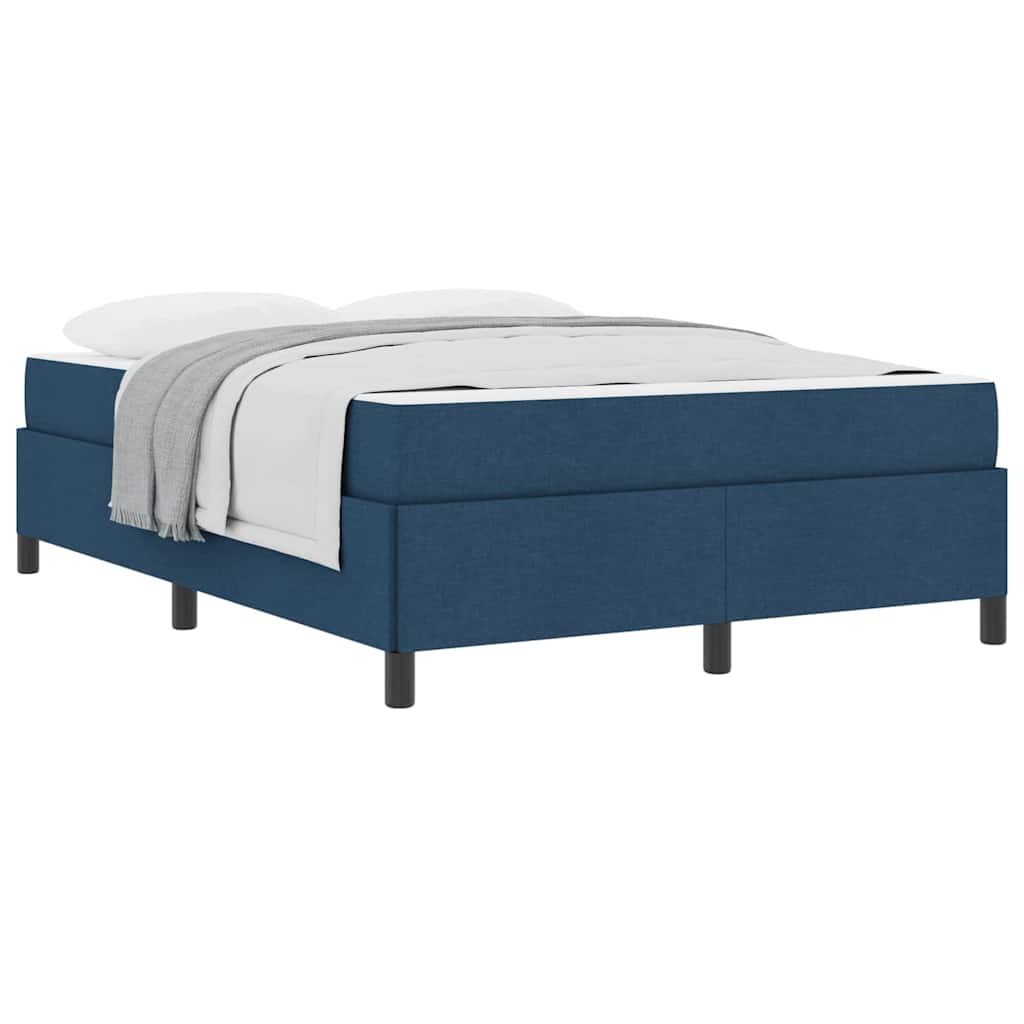 Boxspring bed Lichtgrijs, Zwart 140 x 190 cm