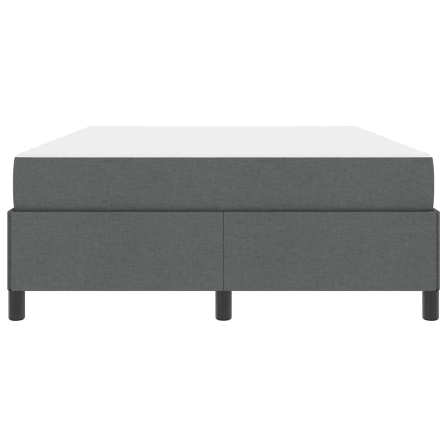 Boxspring bed Donkergrijs, Zwart 140 x 200 cm