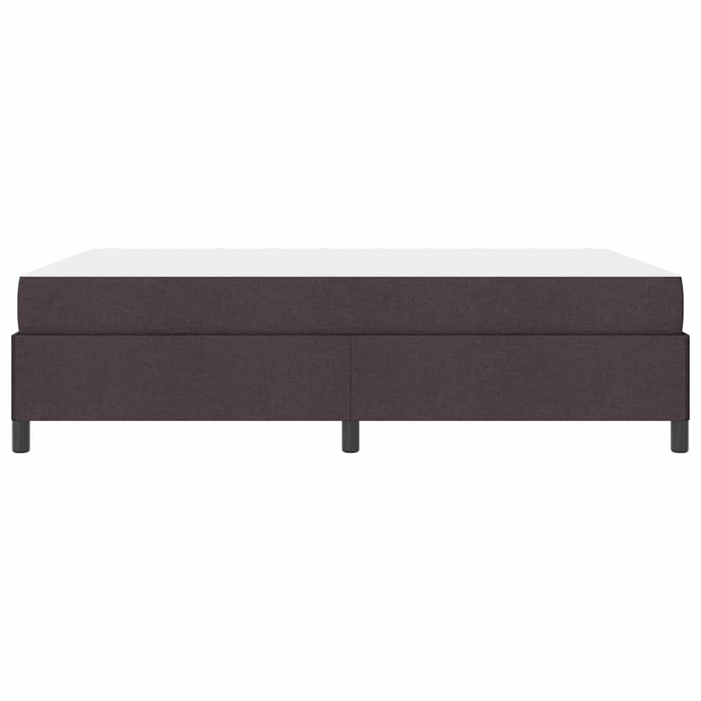 Boxspring bed Bruin 140 x 200 cm Stof, Engineered Hout