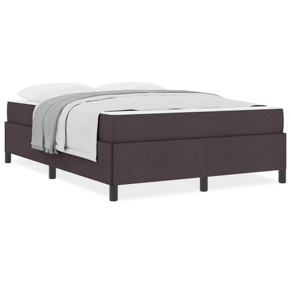 Boxspring bed Bruin 140 x 200 cm Stof, Engineered Hout