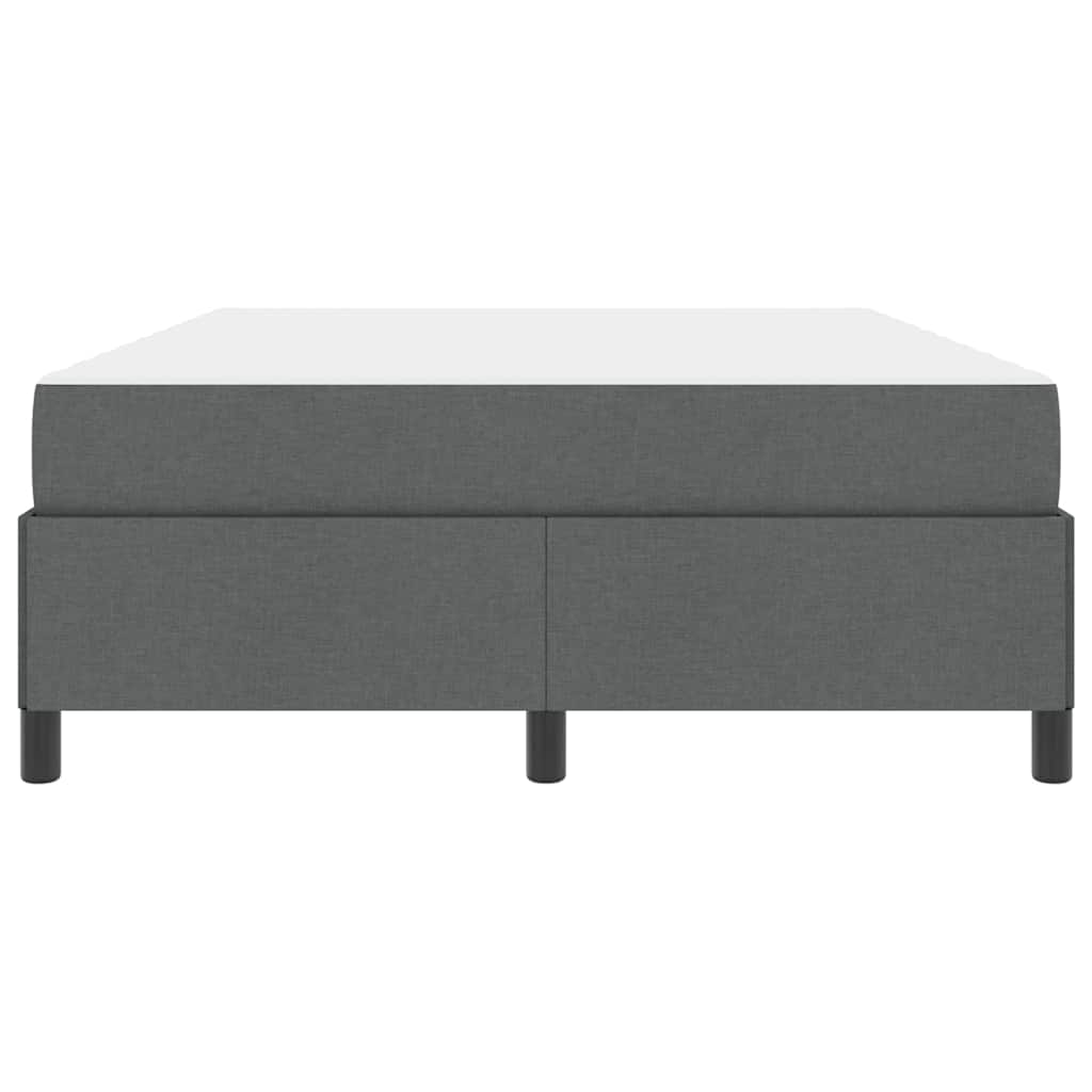 Boxspring bed Donkergrijs, Zwart 160 x 200 cm