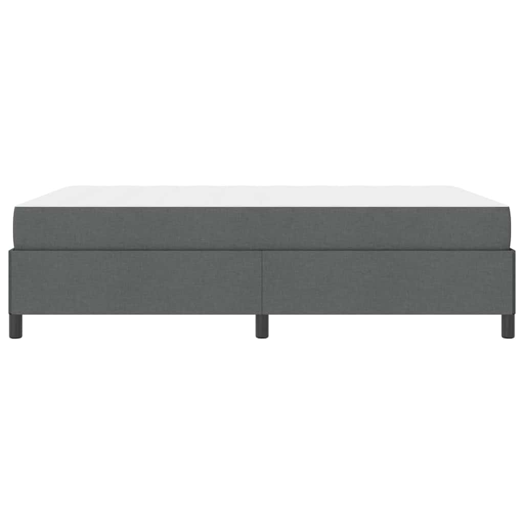 Boxspring bed Donkergrijs, Zwart 160 x 200 cm