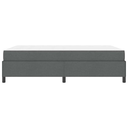 Boxspring bed Donkergrijs, Zwart 160 x 200 cm