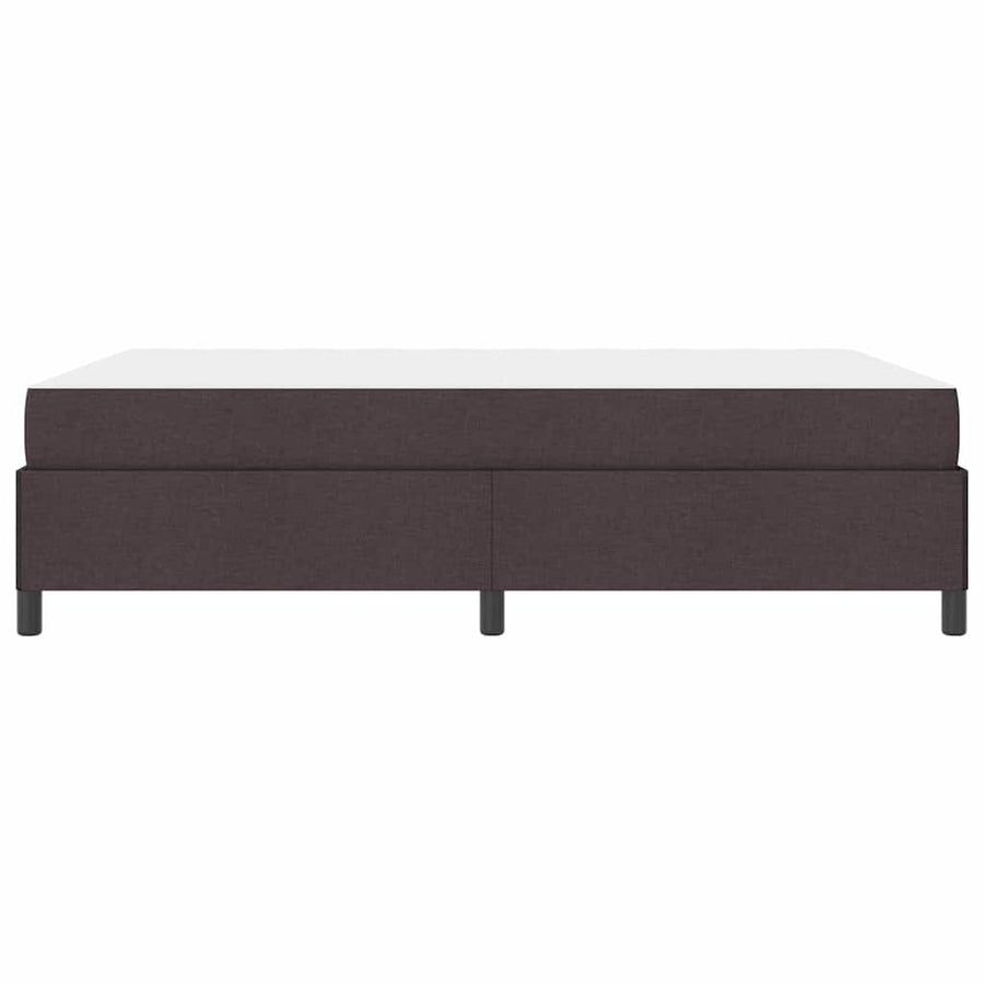Boxspring bed Bruin 160 x 200 cm Stof, Engineered Hout