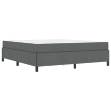 Boxspring bed Donkergrijs, Zwart 180 x 200 cm
