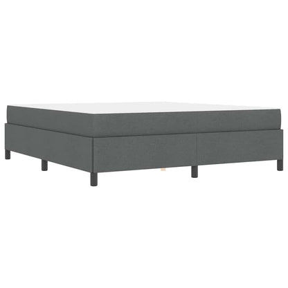 Boxspring bed Donkergrijs, Zwart 180 x 200 cm