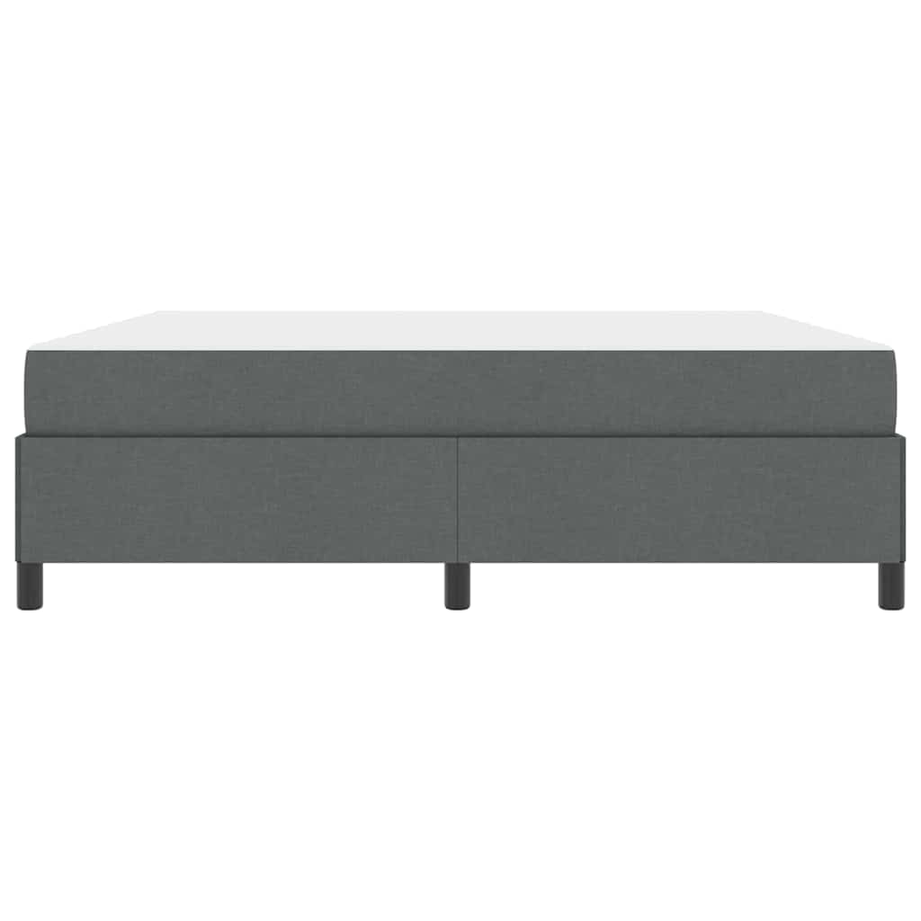 Boxspring bed Donkergrijs, Zwart 180 x 200 cm