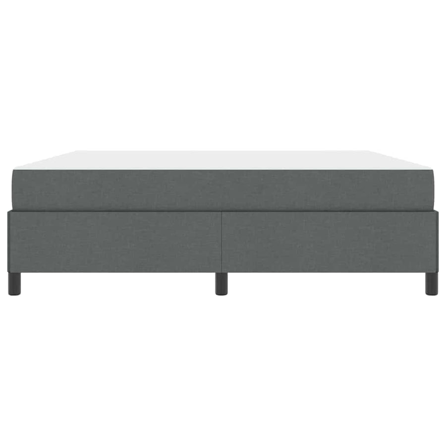 Boxspring bed Donkergrijs, Zwart 180 x 200 cm