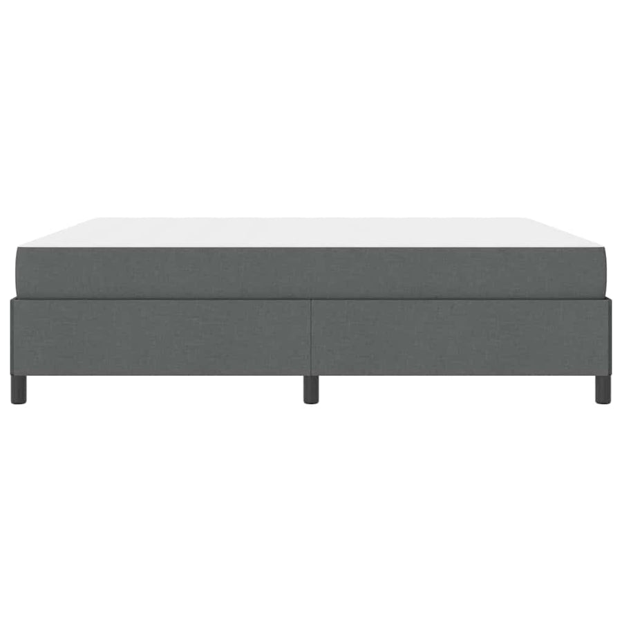 Boxspring bed Donkergrijs, Zwart 180 x 200 cm