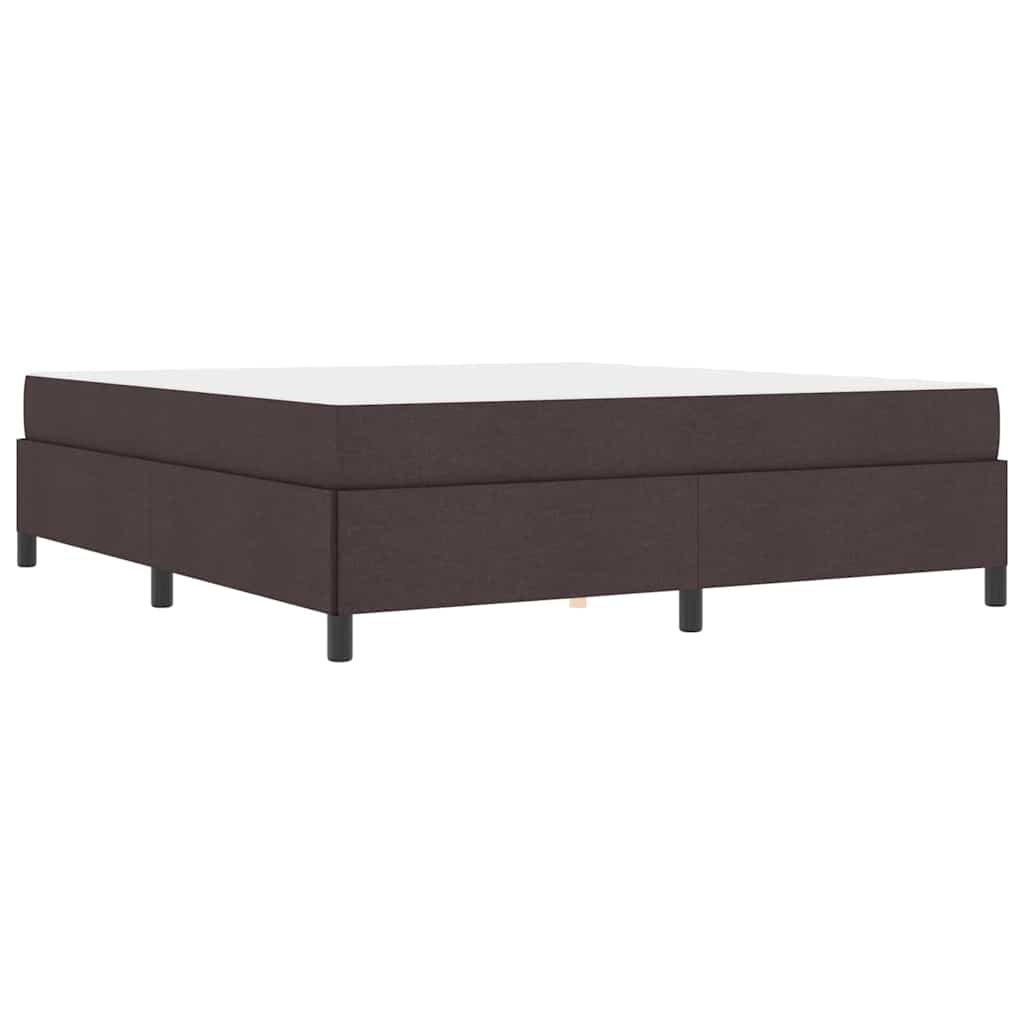 Boxspring bed Bruin 180 x 200 cm Stof, Engineered Hout