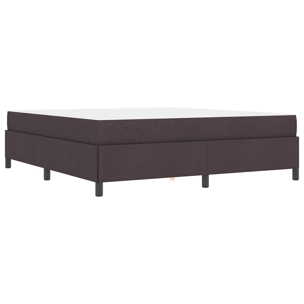 Boxspring bed Bruin 180 x 200 cm Stof, Engineered Hout