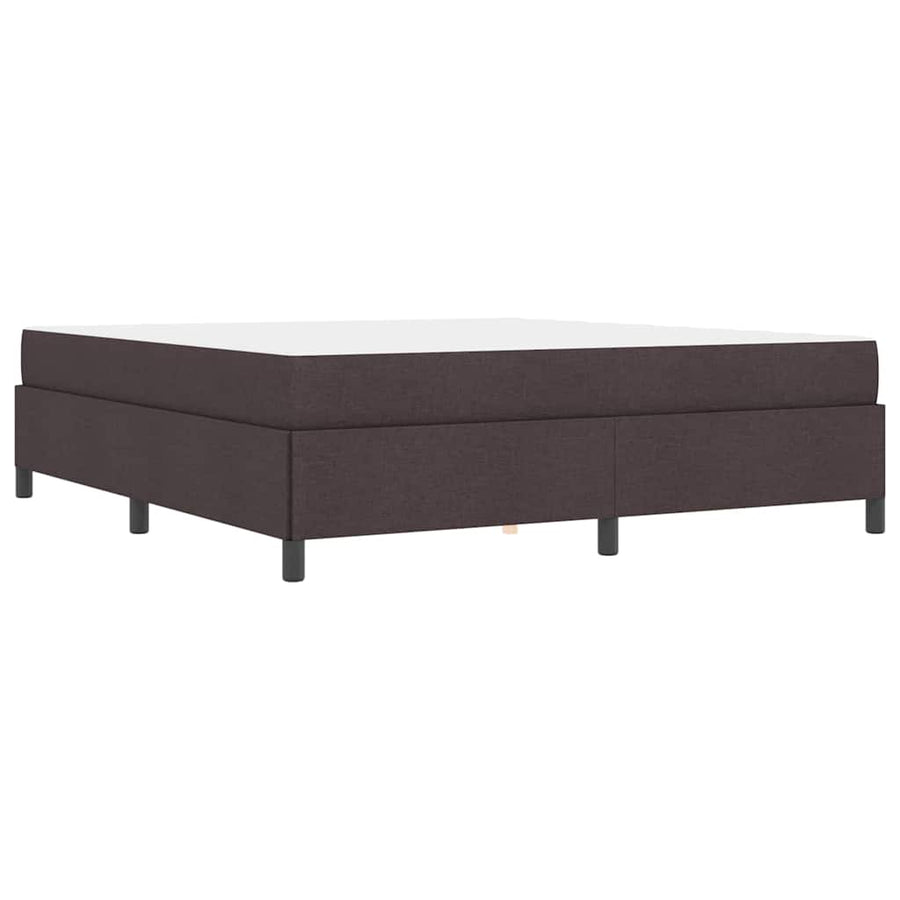 Boxspring bed Bruin 180 x 200 cm Stof, Engineered Hout