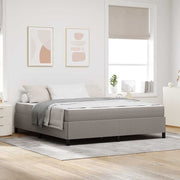 Boxspringbed 180x200 cm taupe