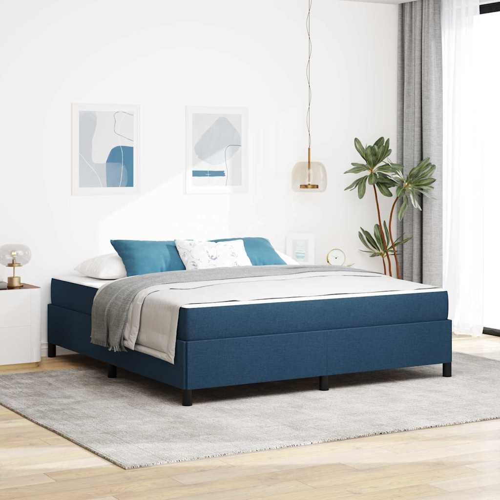 Boxspring bed Lichtgrijs, Zwart 180 x 200 cm