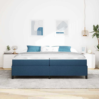 Boxspring bed Lichtgrijs, Zwart 200 x 200 cm
