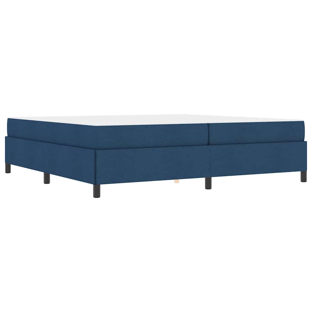 Boxspring bed Lichtgrijs, Zwart 200 x 200 cm