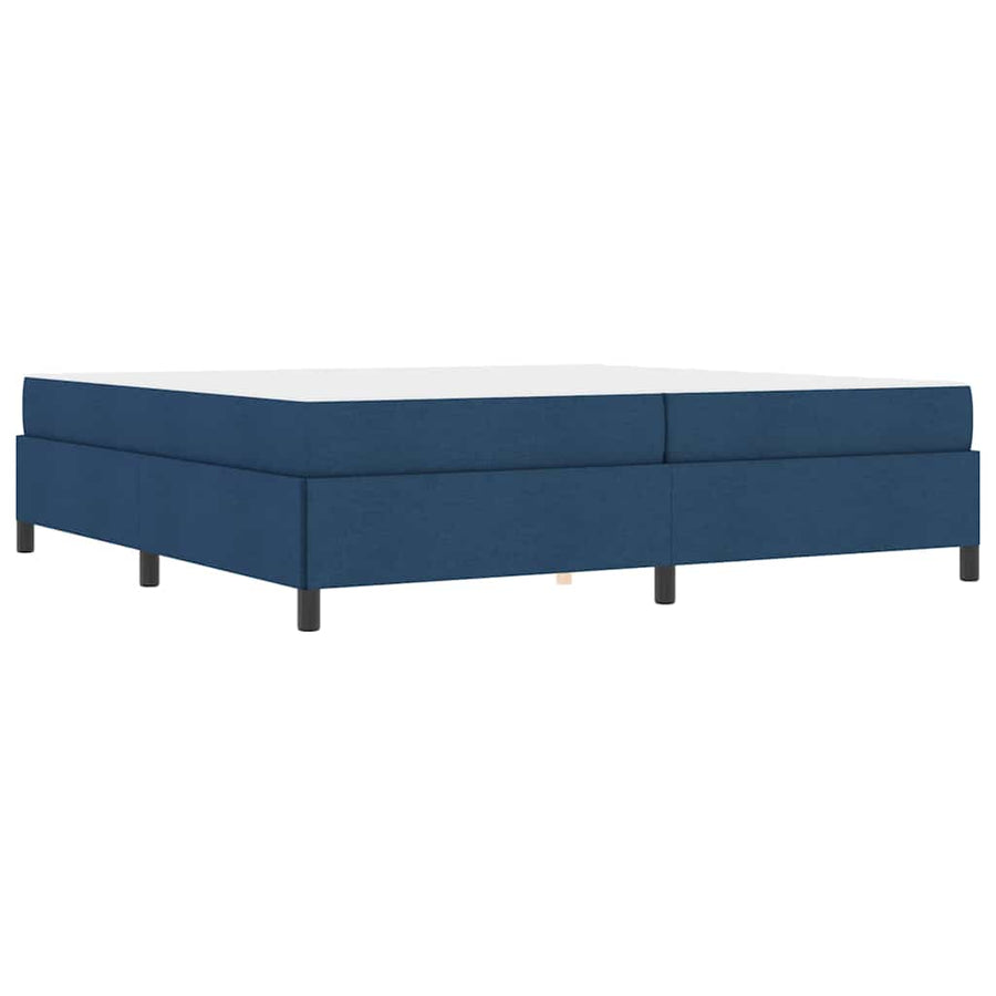 Boxspring bed Lichtgrijs, Zwart 200 x 200 cm