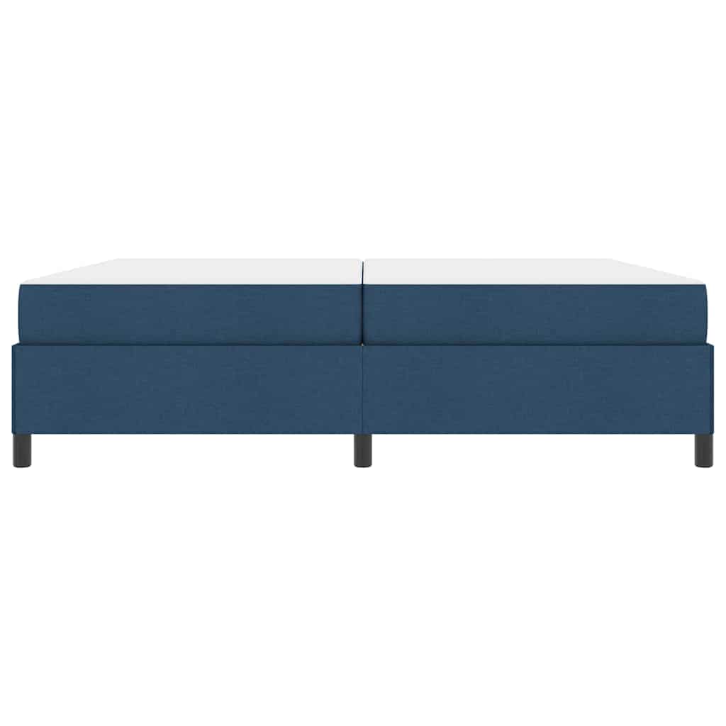 Boxspring bed Lichtgrijs, Zwart 200 x 200 cm