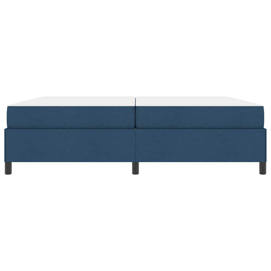 Boxspring bed Lichtgrijs, Zwart 200 x 200 cm