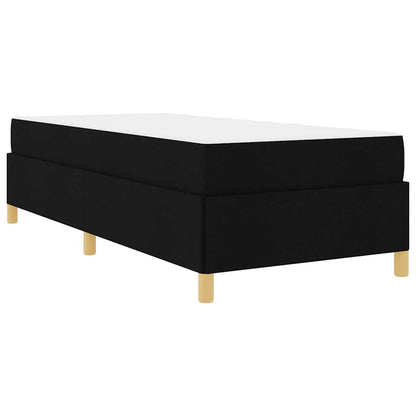 Boxspring bed Anders Zwart en Wit 90 x 190 cm Stof