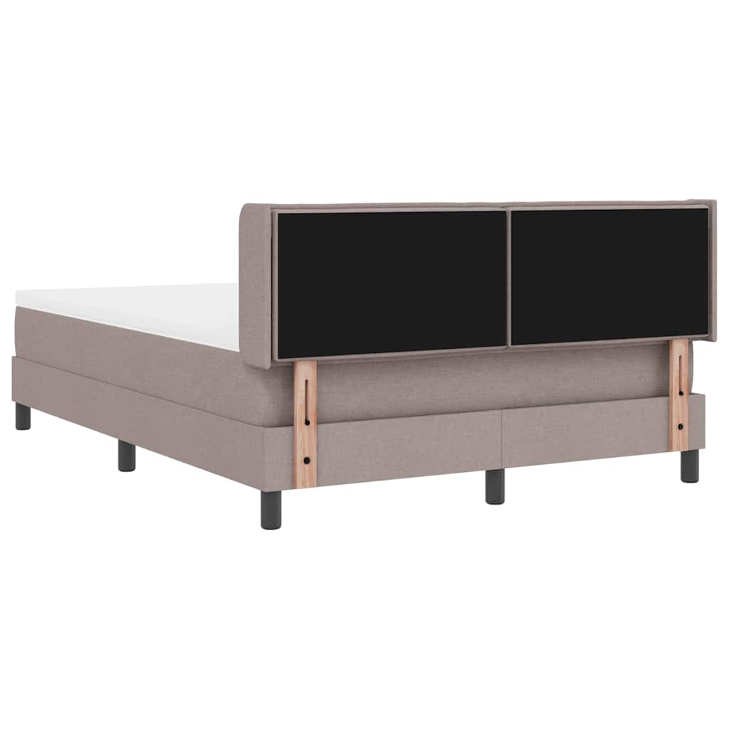 Boxspringbed met matras met matras Taupe 140 x 190 cm