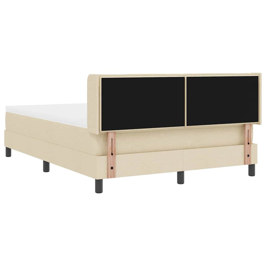 Boxspringbed met matras met matras Crème 140 x 190 cm