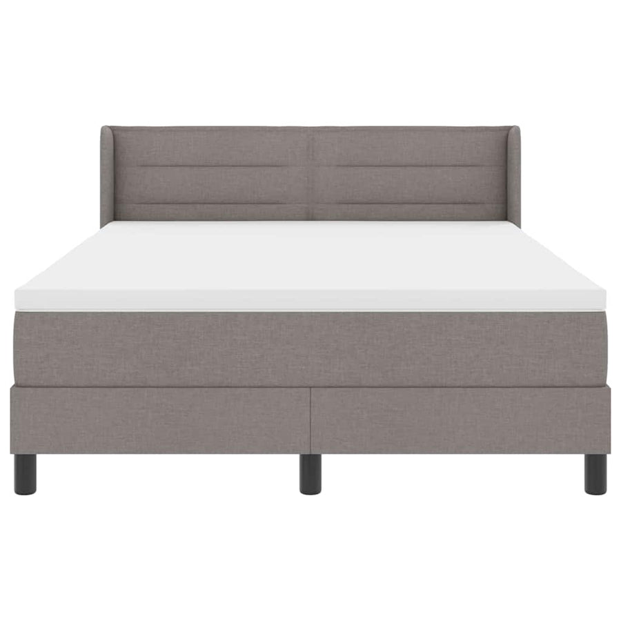 Boxspringbed met matras met matras Taupe 140 x 200 cm