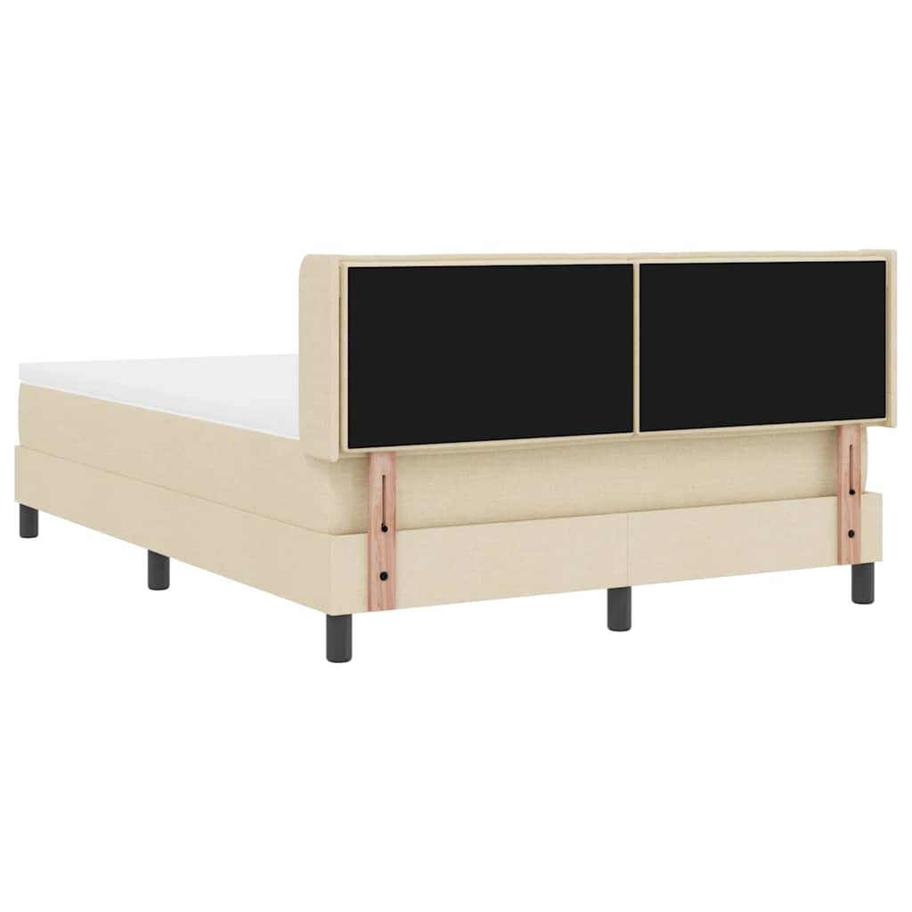 Boxspringbed met matras met matras Crème 160 x 200 cm