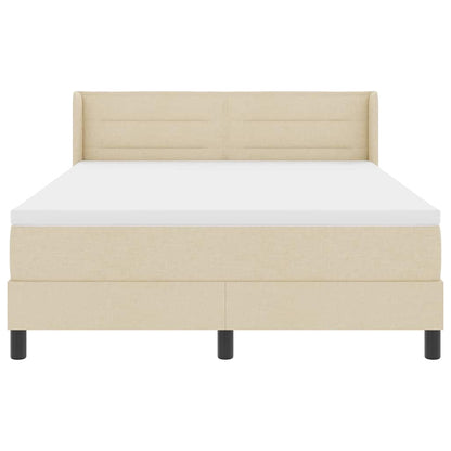 Boxspringbed met matras met matras Crème 160 x 200 cm